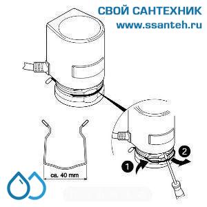 10373 Honeywell, MT8-024-NO Термоэлектрический привод для зонного регулирования, 2-pt, 90Н, 24Vac, 6,5мм, 6мин, NO