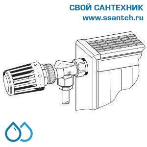 10460 Honeywell T100VM-241 Thera-100VM Термоголовка антивандальная для радиаторных клапанов, +6...+20°C,  M30 x 1,5 
