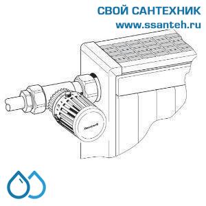 10460 Honeywell T100VM-241 Thera-100VM Термоголовка антивандальная для радиаторных клапанов, +6...+20°C,  M30 x 1,5 