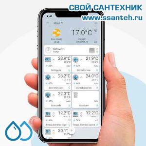 20469  POER PTG10_868 Gateway (WiFi хаб) для термостатов POER 868МГц